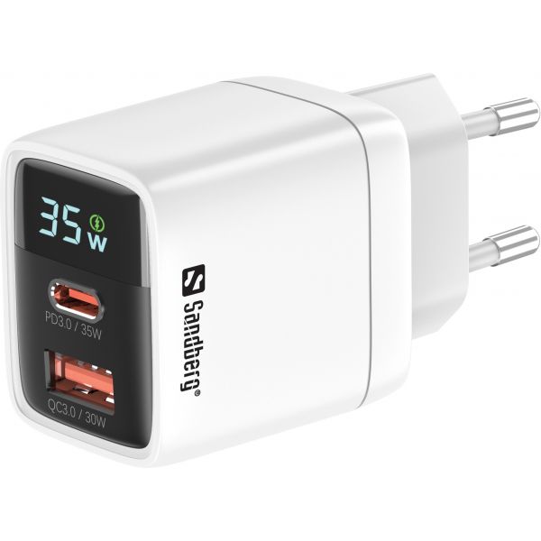 Sandberg Carregador 441-52 35W White