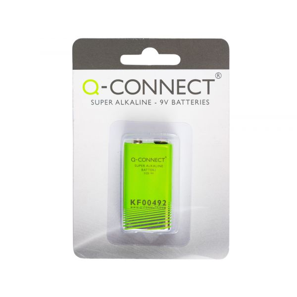 Q-Connect Pilha Alcalina 9V - KF00492