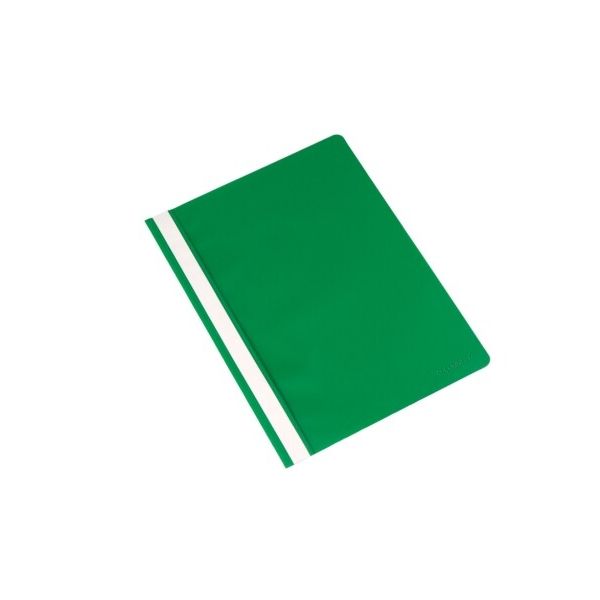 Q-Connect Pasta Classificadora Fastener Plástico A4 Verde - KF01456