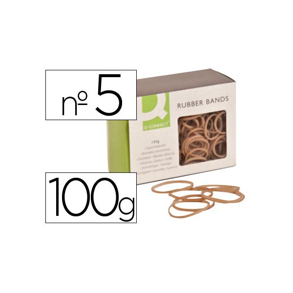 Q-Connect Pack Elásticos nº 5 100g - KF14693