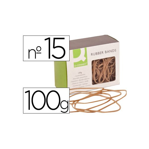 Q-Connect Pack Elásticos nº15 100g - KF14697
