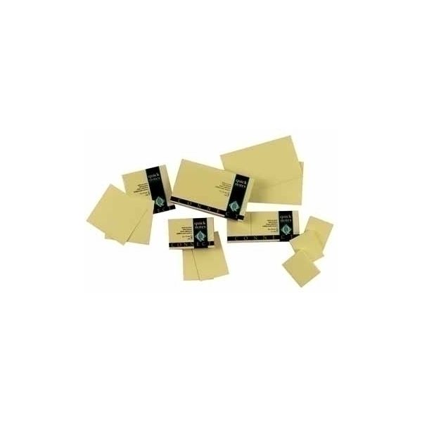 Q-CONNECT Bloco de Notas Adesivas Amarelo 38x51mm 100 Folhas
