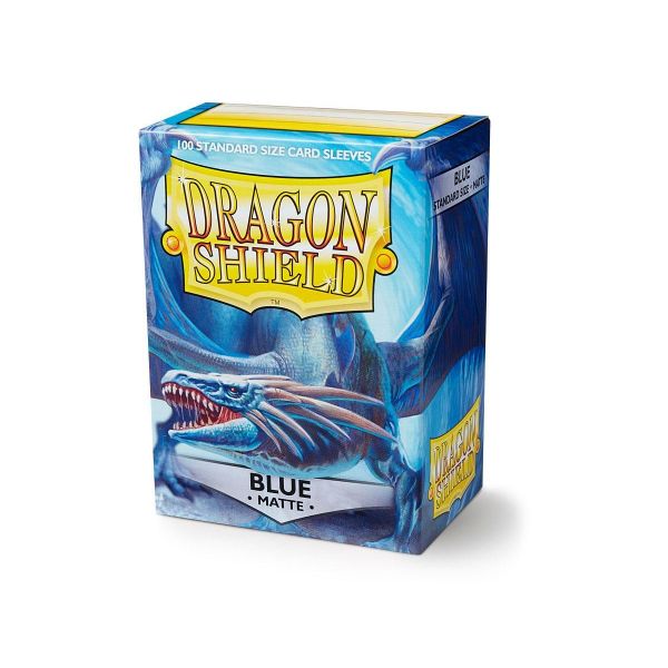 Arcane Tinmen Dragon Shield Sleeves MATTE (100) Blue - 94487