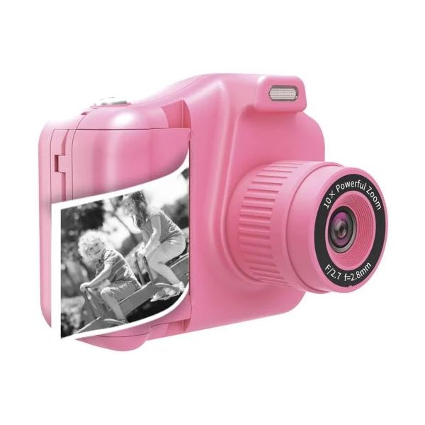 Denver KPC-1370P/KCA-1370P Câmara Digital Compacta com Impressora Térmica Rosa