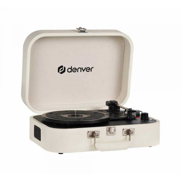 Gira-Discos Denver VPL-130 USB Bege