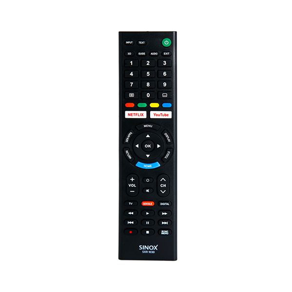 Sinox Comando de Substituição SXR-1130 para TV SONY Preto