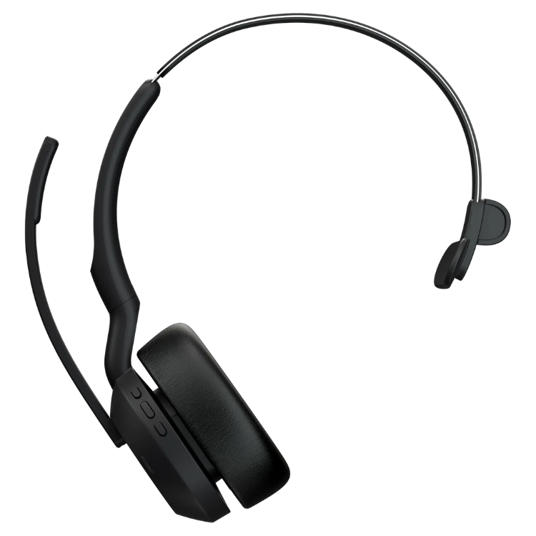 Headset Jabra Evolve2 55 Mono Link380/390a Preto