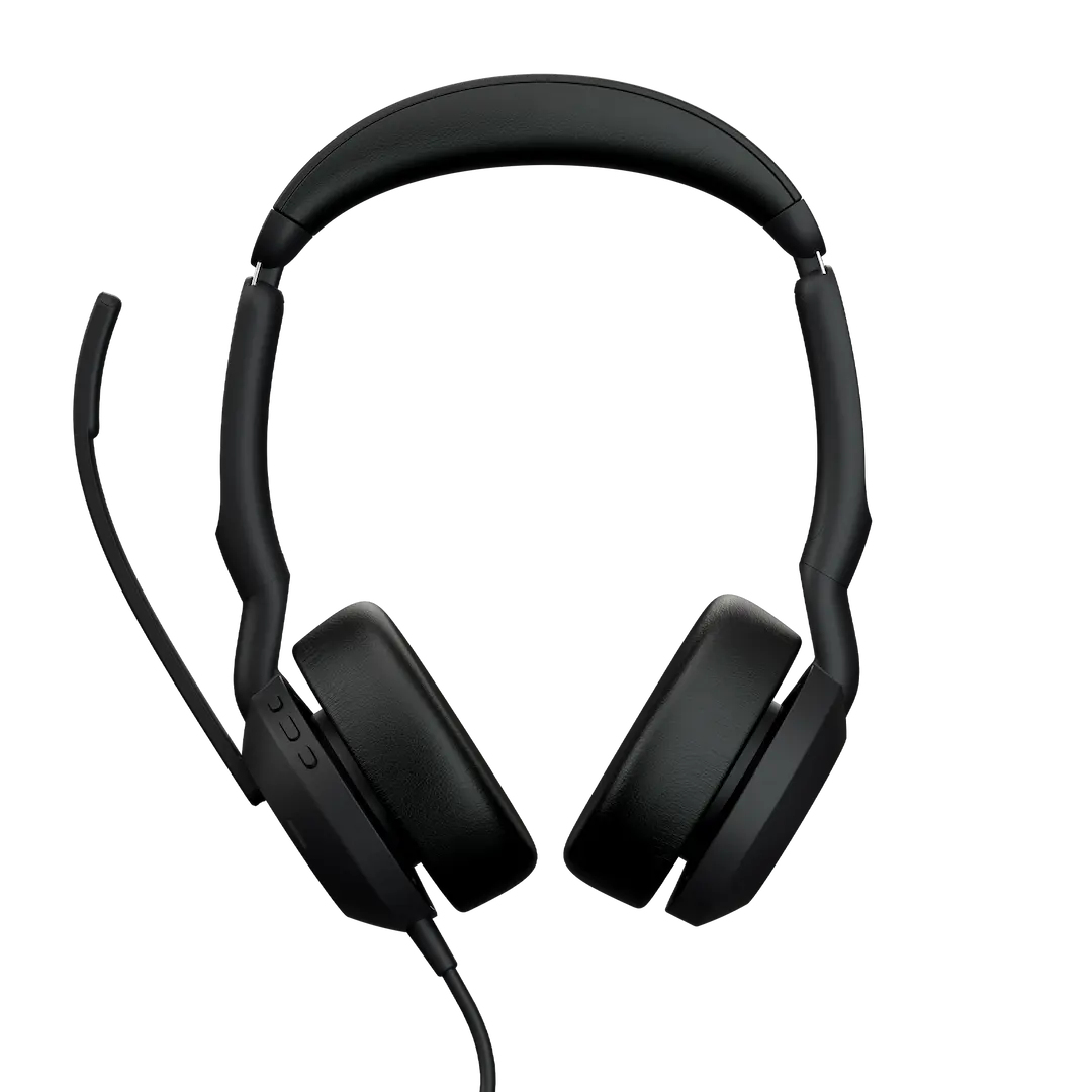Jabra Evolve2 50 UC Stereo Noise Cancelling USB-C USB-A Black