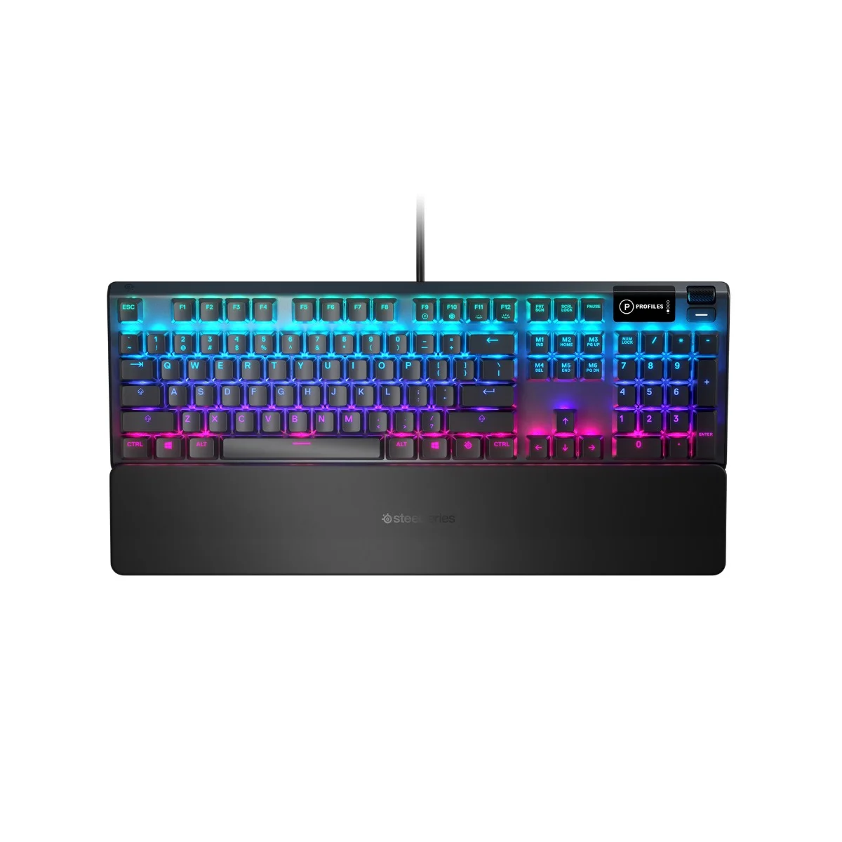 Teclado Mecânico Híbrido Steelseries Apex 5 US RGB