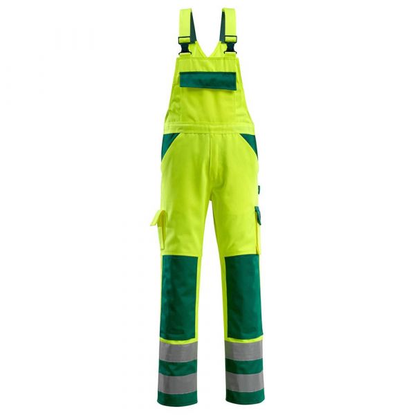 Mascot Safe Compete 07169 Jumpsuit With Knee Pad Pockets Verde 56 / 90