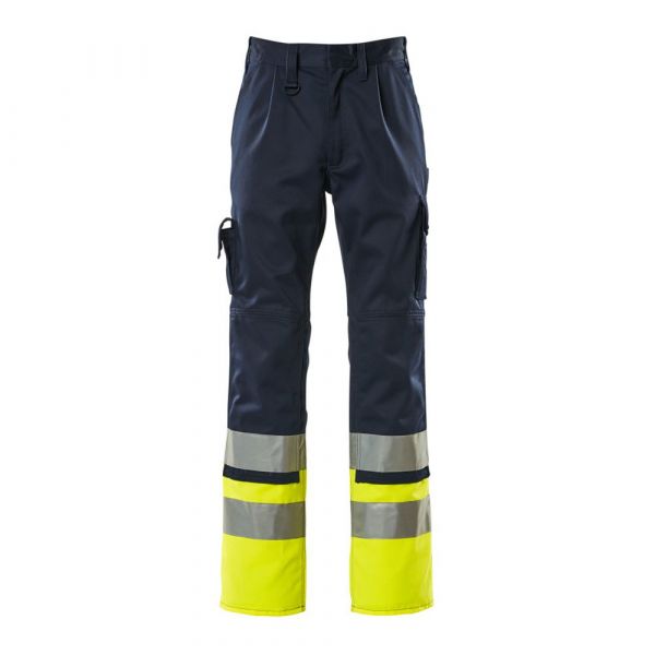 Mascot Safe Compete 12379 Big Trousers With Knee Pad Pockets Amarelo 56 / 32