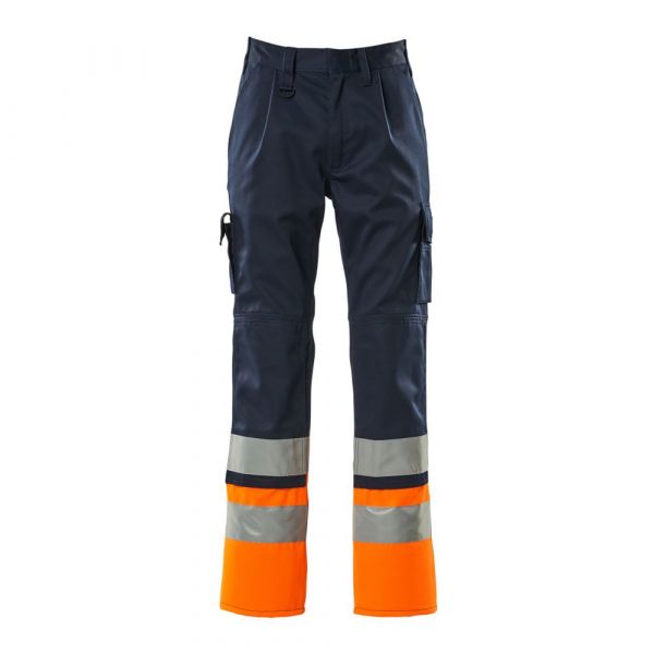 Mascot Safe Compete 12379 Big Trousers With Knee Pad Pockets Azul 48 / 32