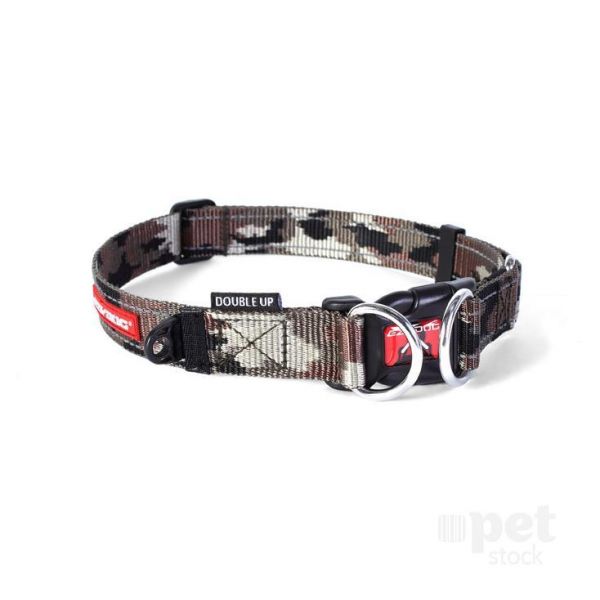 EzyDog Coleira Double Up Camuflado L