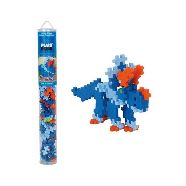 Plus-Plus Tubo Triceratops 100 peças