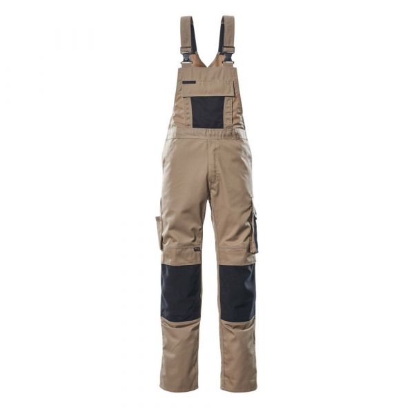 Mascot Unique 12169 Jumpsuit With Knee Pad Pockets Beige 56 / 82
