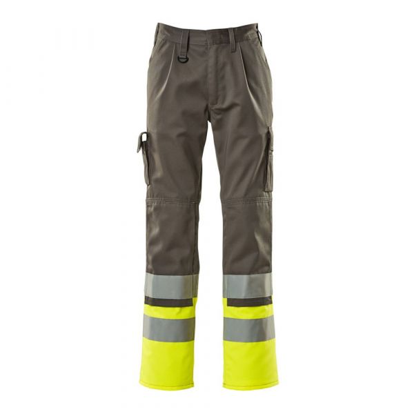 Mascot Safe Compete 12379 Big Trousers With Knee Pad Pockets Castanho 60 / 35