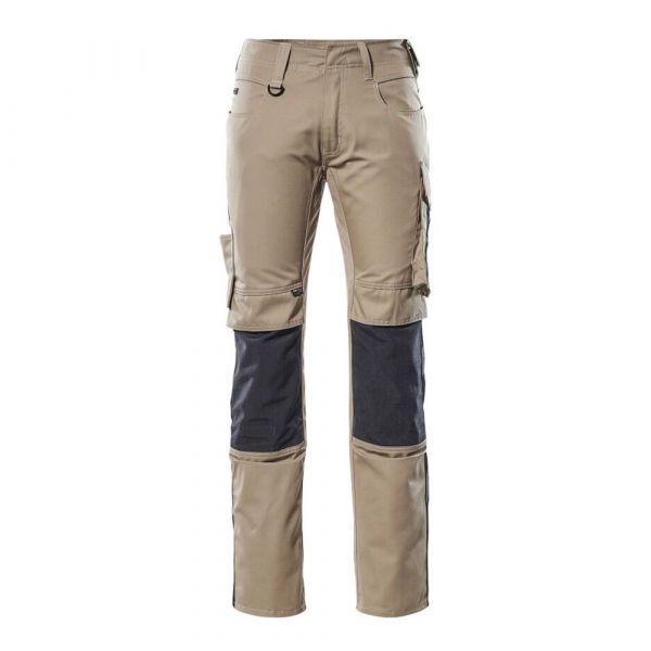 Mascot Unique 12679 Big Trousers With Knee Pad Pockets Beige 49 / 35