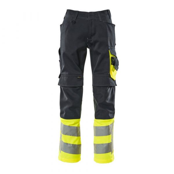Mascot Safe Supreme 15679 Big Trousers With Knee Pad Pockets Cinzento 54 / 35