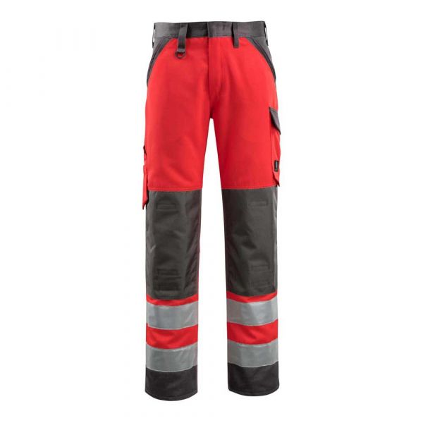 Mascot Safe Light 15979 Big Trousers With Knee Pad Pockets Vermelho 58 / 30