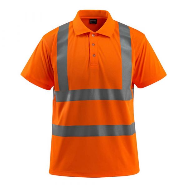 Mascot Safe Light 50593 Short Sleeve Polo Laranja 2XL