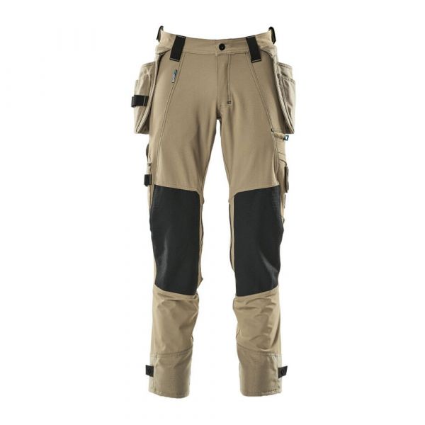 Mascot Advanced 17031 Big Trousers With Hanging Pockets Castanho 60 / 35
