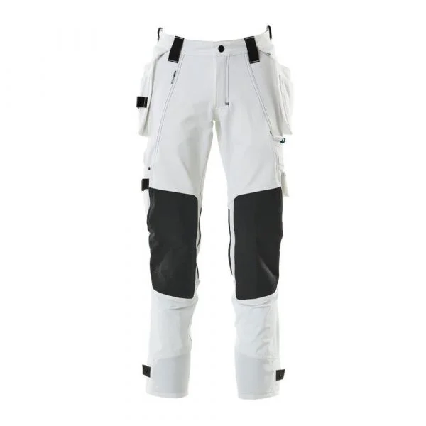 Mascot Advanced 17031 Big Trousers With Hanging Pockets Branco 45 / 32
