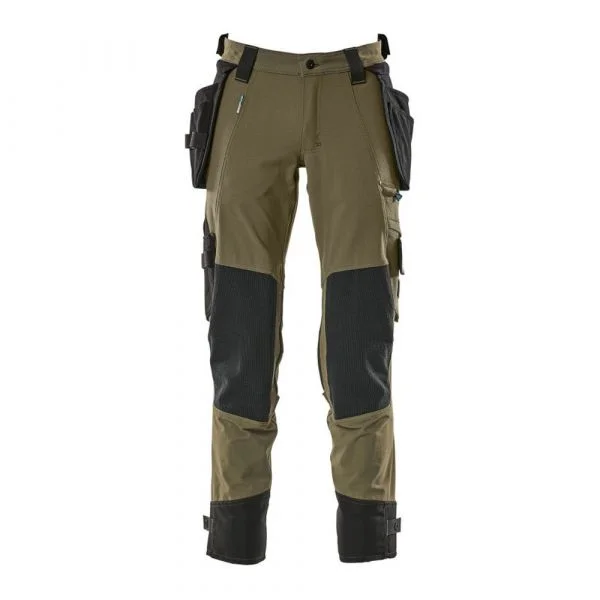 Mascot Advanced 17031 Big Trousers With Hanging Pockets Verde 52 / 35