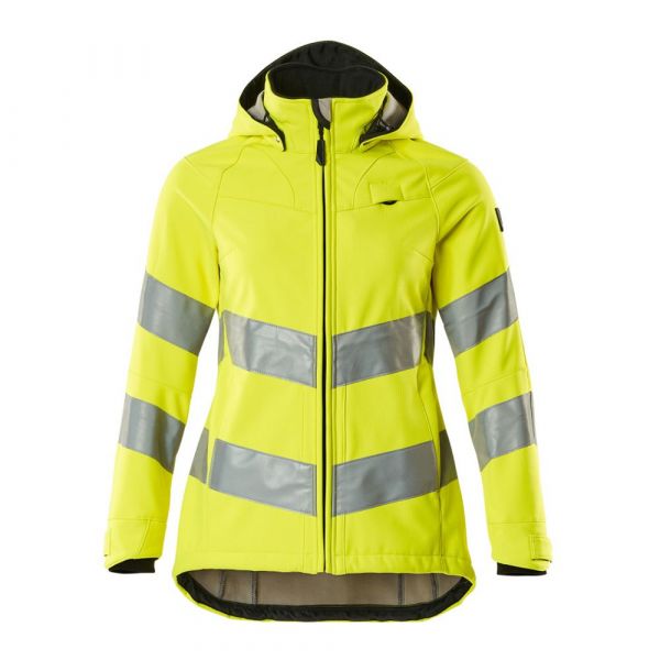 Mascot Safe Supreme 18512 Softshell Jacket With Hood Amarelo M