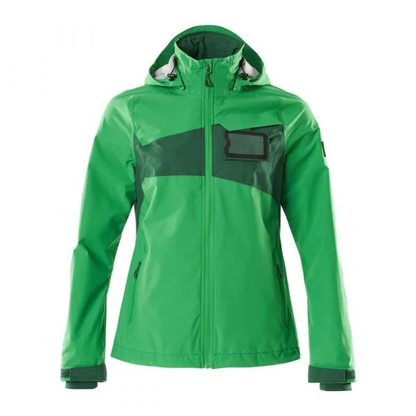 Mascot Accelerate 18011 Jacket With Outer Lining Hood Verde XL