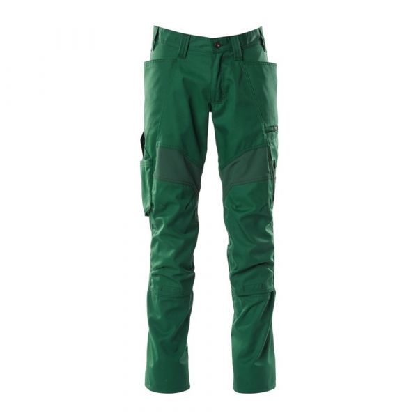 Mascot Accelerate 18579 Big Trousers With Knee Pad Pockets Verde 43 / 32