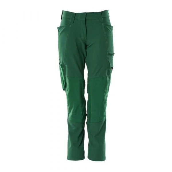 Mascot Accelerate 18078 Big Trousers With Knee Pad Pockets Verde 36 / 30