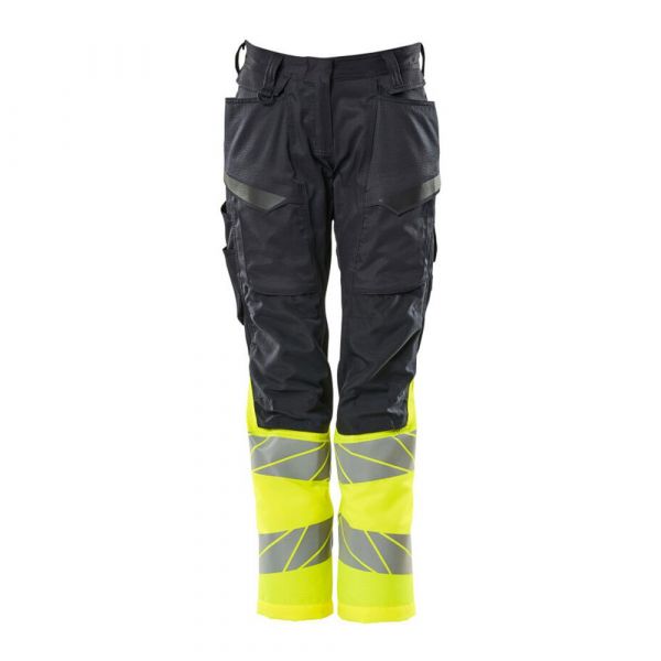Mascot Accelerate Safe 19678 Big Trousers With Knee Pad Pockets Amarelo 52 / 32