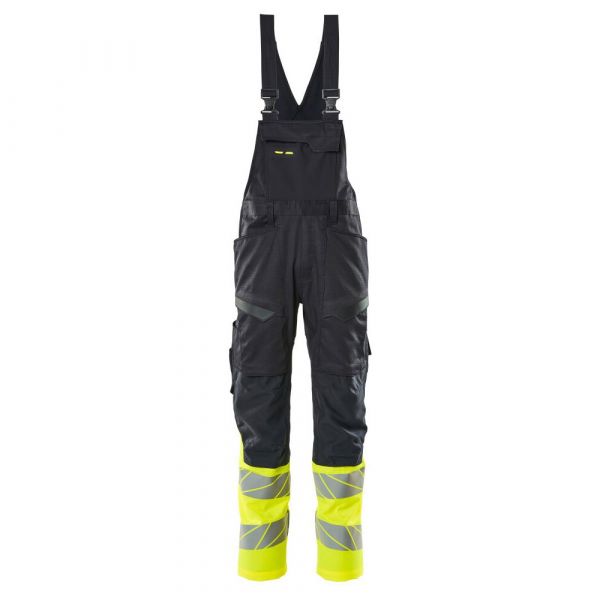 Mascot Accelerate Safe 19669 Jumpsuit With Knee Pad Pockets Preto 60 / 82