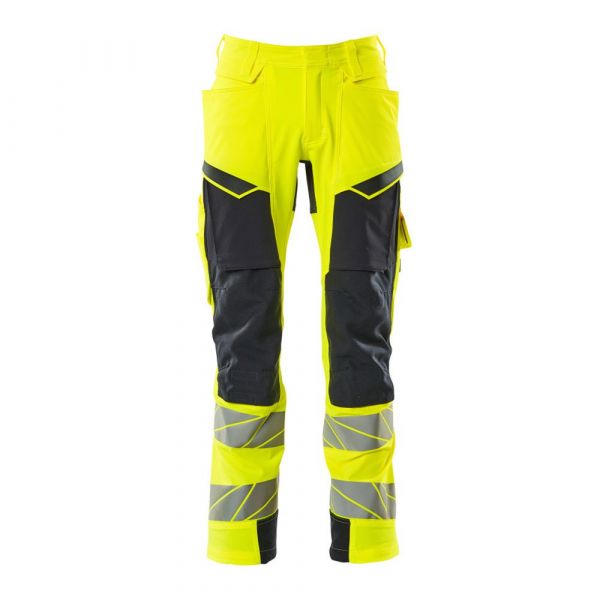 Mascot Accelerate Safe 19279 Big Trousers With Knee Pad Pockets Amarelo 46 / 35