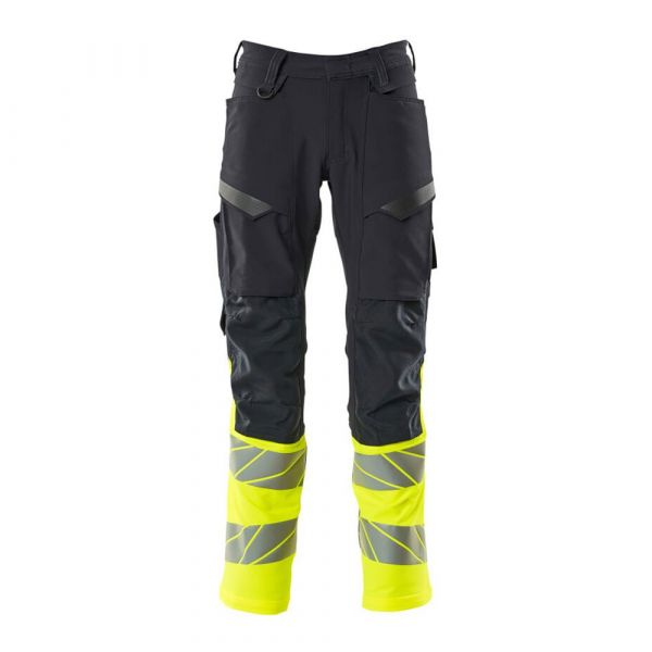 Mascot Accelerate Safe 19879 Big Trousers With Knee Pad Pockets Amarelo 46 / 30