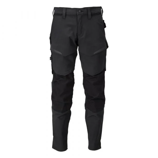 Mascot Customized 22379 Big Trousers With Knee Pad Pockets Preto 42 / 32