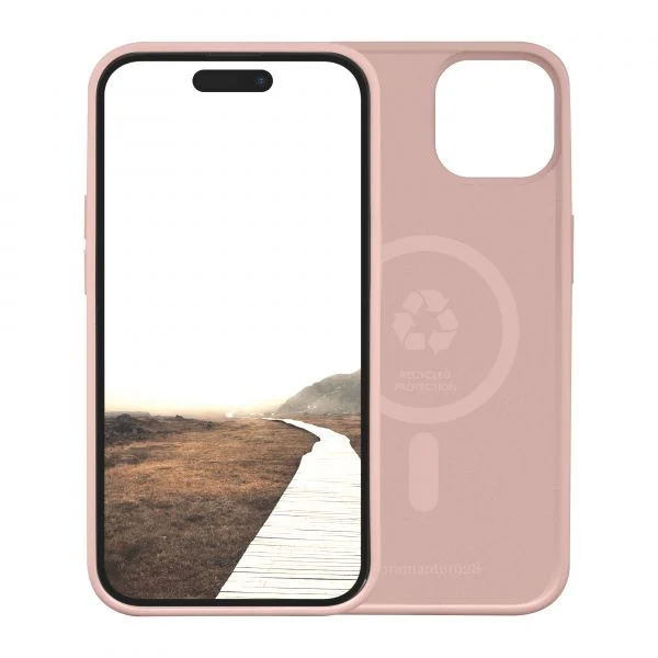 dbramante1928 Capa Magsafe para iPhone 15 Rosa / Areia Rosa