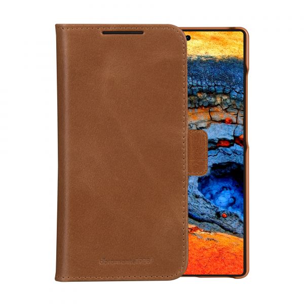 dbramante1928 Capa Flip para Samsung Galaxy S25 Ultra Canela