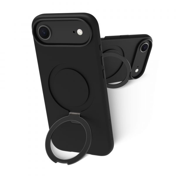 dbramante1928 Capa Kickstand para iPhone Air / iPhone 17 Air Meia Noite / Preto