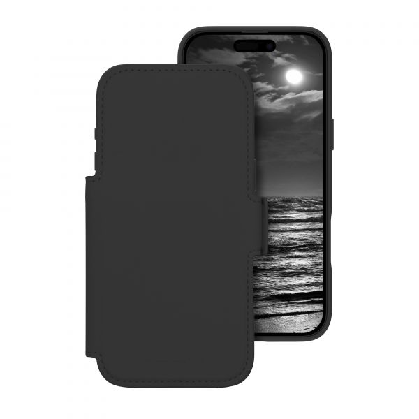 Dbramante1928 Capa Lynge Flip Cover para iPhone 17 Pro Max Midnight