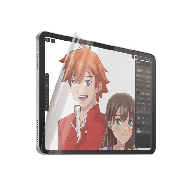 PanzerGlass Película Protetora GraphicPaper para iPad Air 11" (2024-2026) / iPad 11" (2025-2026) / iPad 10.9" (2022/2024) / iPad Air 13" (2024) Ultra-Wide Fit Antibacterial com Filtro Anti-Reflexo