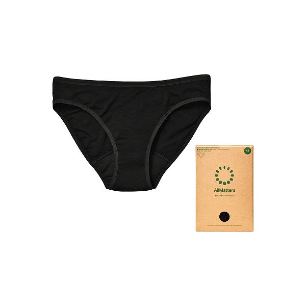 Allmatters Cueca Menstrual Alta BK XS