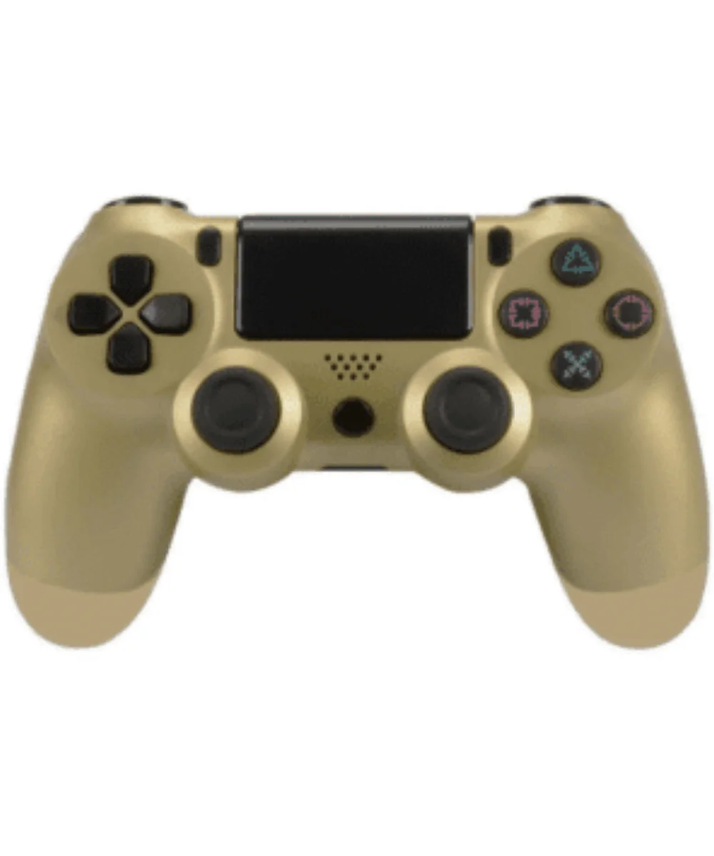 Comando para PS4 Compatível Wireless Dourado
