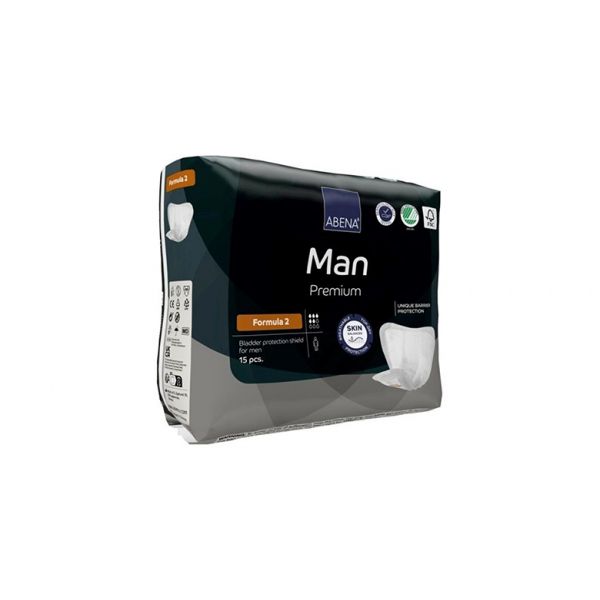 Abena Pensos Incontinência para Homem Premium Formula 2 15 Pensos