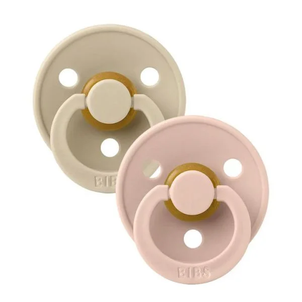 Bibs Pack de 2 Chupetas 0-6m Vanilla / Blush