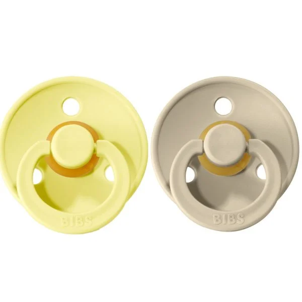 Bibs 2 Chupetas Sunshine/sand 0-6M