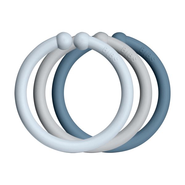 Bibs 12 Argolas Loops Baby Blue/cloud/petrol