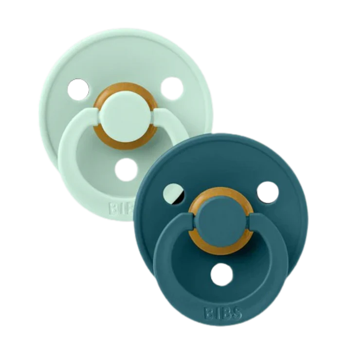 BIBS Chupetas 0-6 Meses Nordic Mint/Forest Lake x2