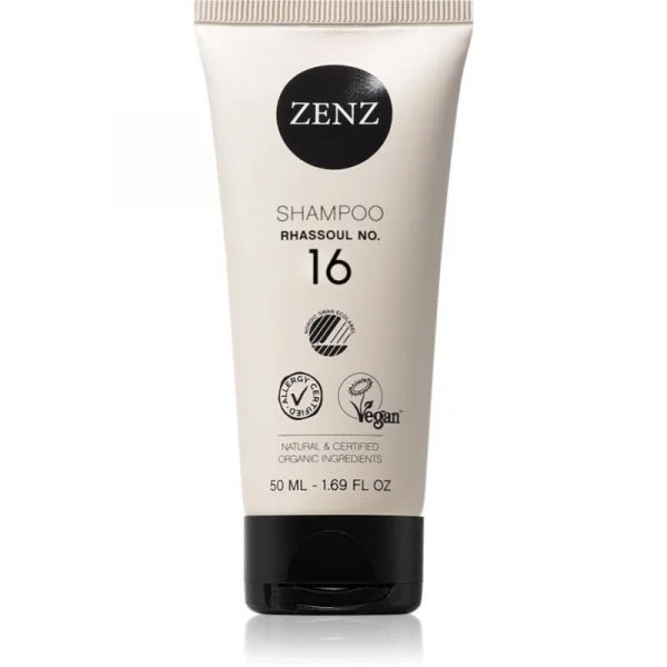 Zenz Organic Rhassoul No. 16 Shampoo Nutritivo de Argila com Aroma de Caramelo 50ml