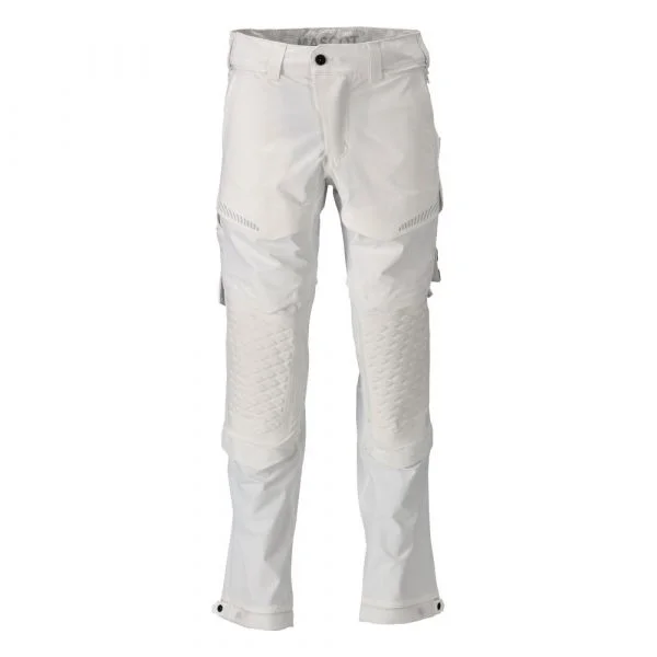 Mascot Customized 22279 Big Trousers With Knee Pad Pockets Branco 47 / 35